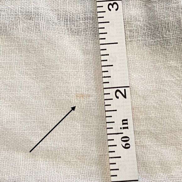 Old Navy Black & White Stripe Sleeveless Button Down Linen Tunic, Size L - Picture 12 of 12